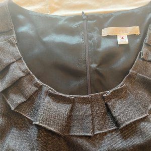 Canadian made JOSEF Size 12 Dress with neck detail